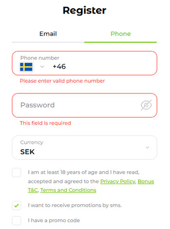 So erstellen Sie Ihr Konto bei Verde Casino